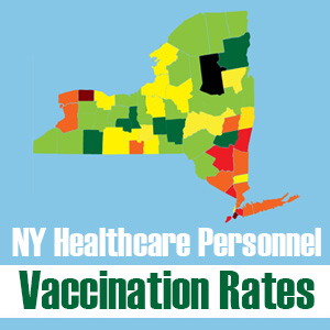 NY Healthcare Personnel Vaccination Rates